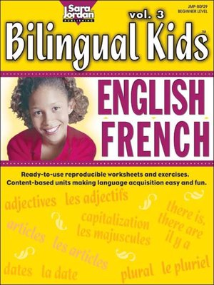 Bilingual Kids: English-French, Volume 3 - ebook